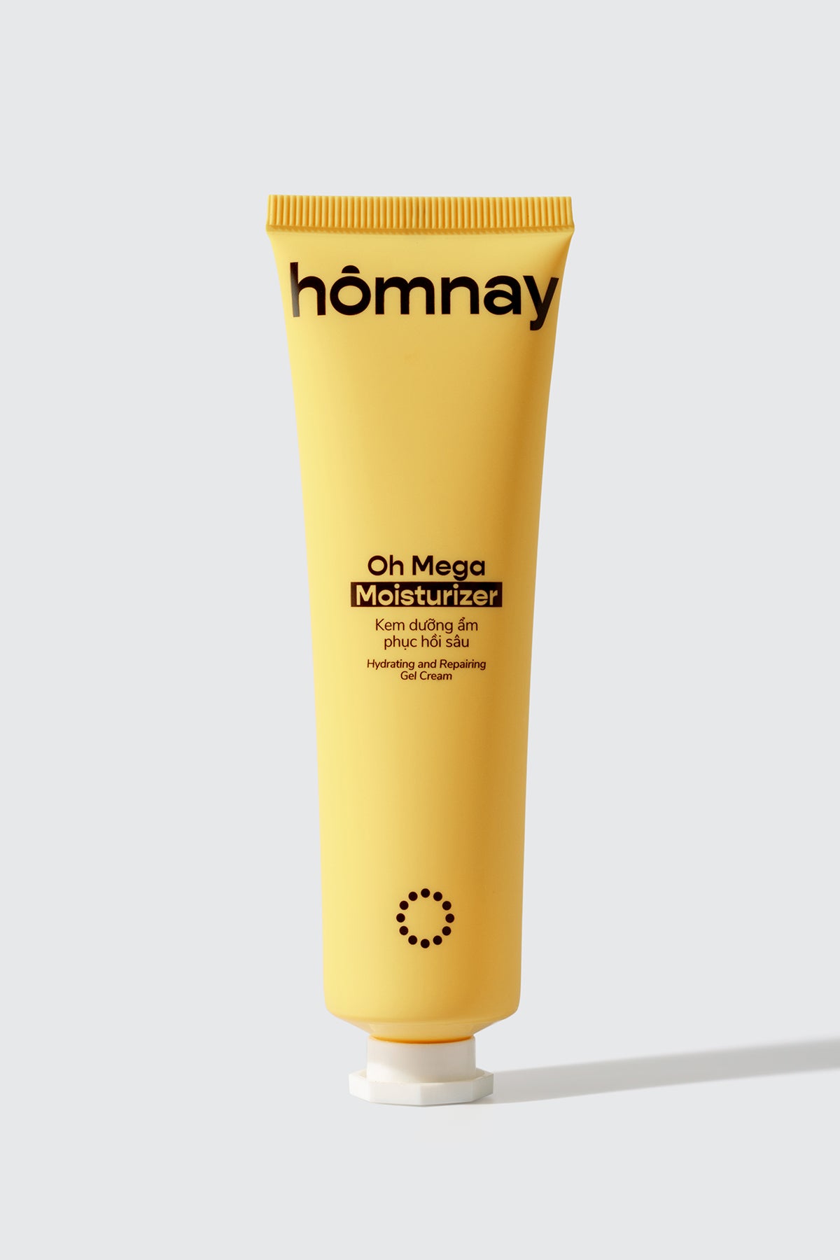 yellow tube of homnay beauty oh mega moisturizer